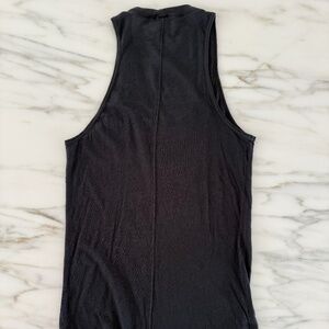 Monrow, Black, S, 100% Cotton Tank top